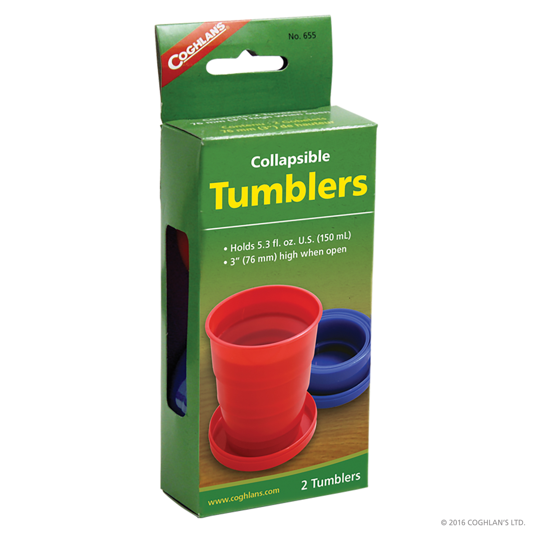 CG Collapsible Tumblers - pkg of 2 ＃655Ⅱ -정찰-