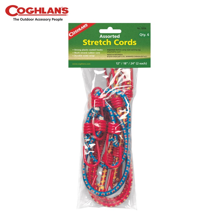 CG Stretch Cord Asst. - pkg of 6 ＃9356Ⅱ -정찰-