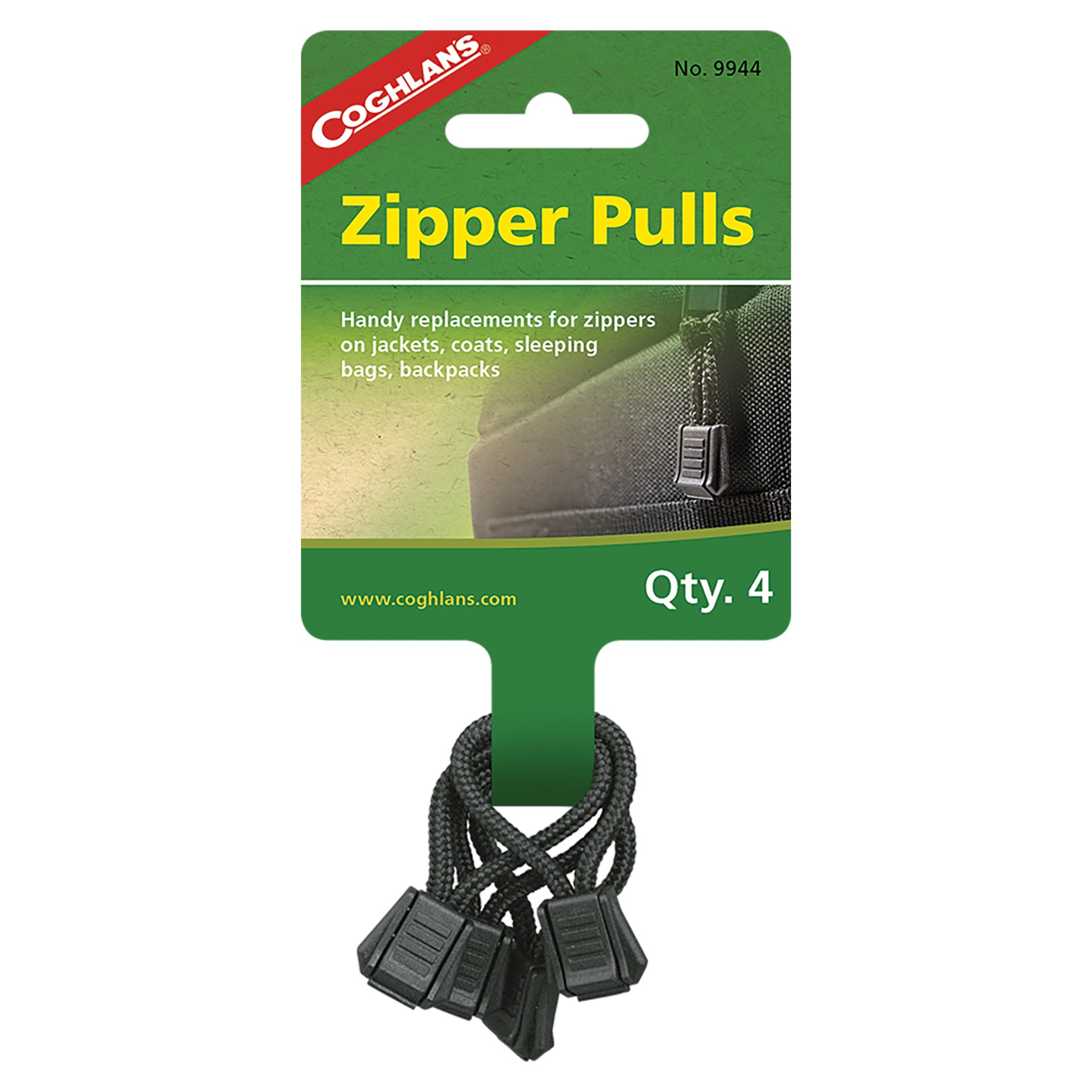 CG Zipper Pulls - pkg of 4 ＃9944Ⅱ -정찰-