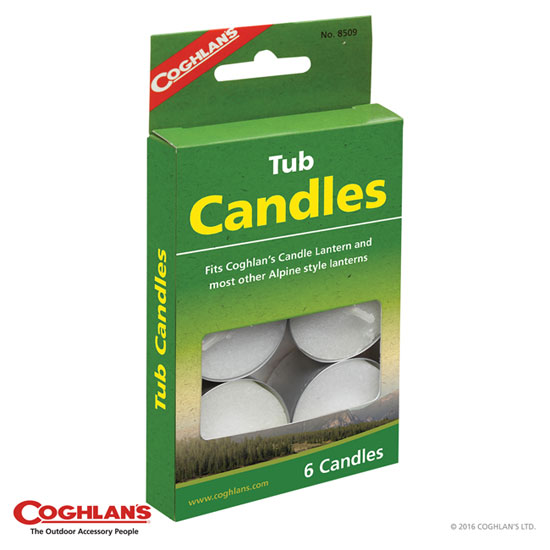 CG Tub Candles - pkg of 6 ＃8509Ⅱ -정찰-