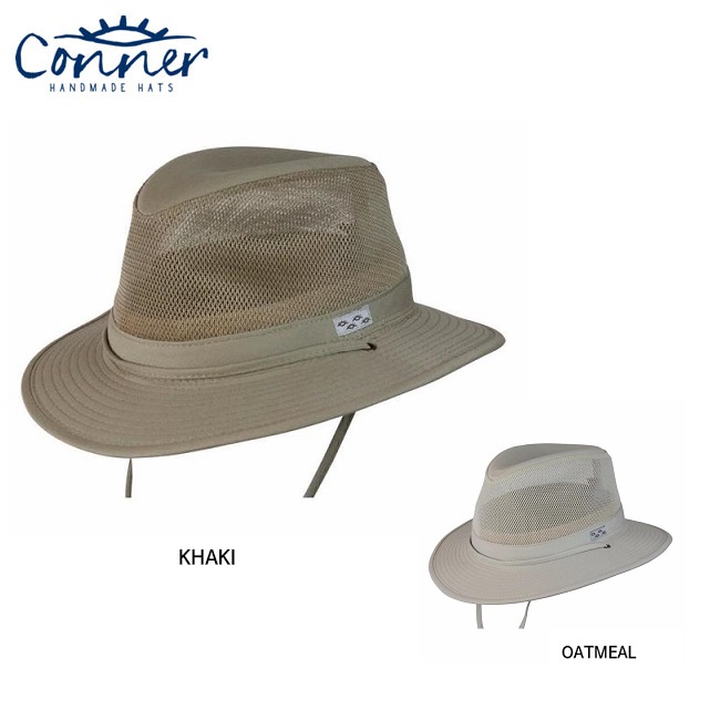BC Pueblo Mens Fedora Mesh Cotton Outdoor Hat (Y1022)